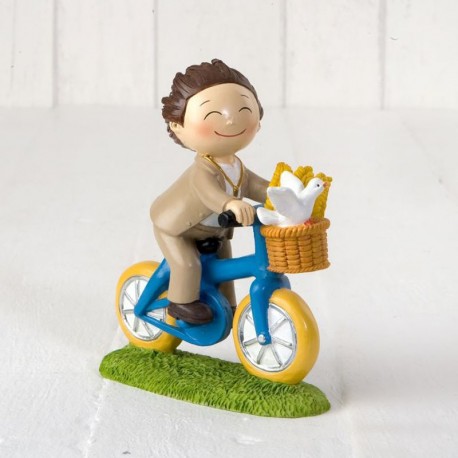 Taarttopper voor Jongen op Fiets