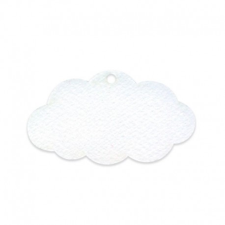 24 kaarten in de vorm van wolken