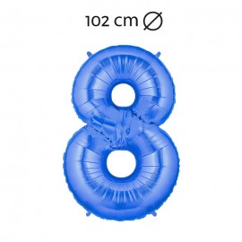 Ballon Nummer 8 Folie 102 cm