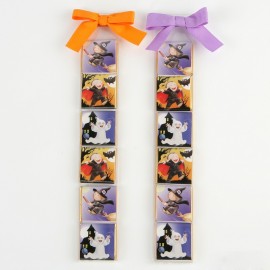 2 Doosjes van 6 Vampier Spookheks Chocolaatjes