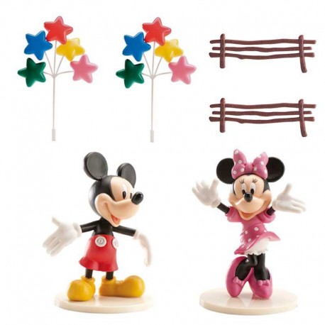 Mickey & Minnie Mouse Taart Decoratie Set bestellen online