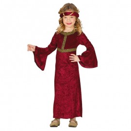 Middeleeuws elegante dame kostuum voor meisjes