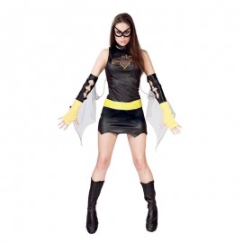 Bat Girl Kostuum met Jurk voor Vrouwen