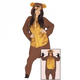 Grizzly berenhaar kostuums voor volwassenen