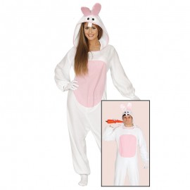 Zachte Adult Bunny Pajamas Kostuums