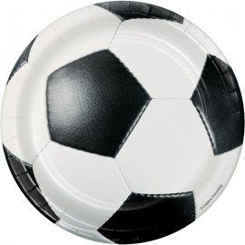 Voetbal Bordjes - 8 stuks (18 cm)