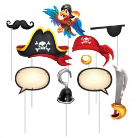 Piraten Fotoaccessoires - 10 stuks