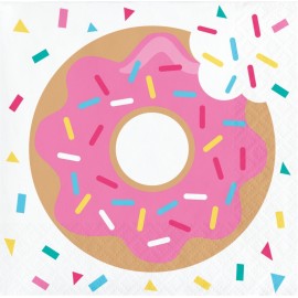 Donut Servetten - 16 stuks (25 cm)