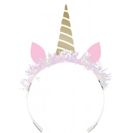 Eenhoorn Goudfolie Tiara