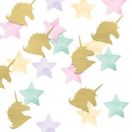 Unicorn Goudfolie Confetti Bestellen