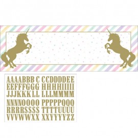 Goedkope Gouden Unicorn Poster Online Kopen