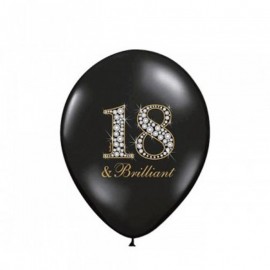 Ballonnen 18 jaar oud Brillant 30 cm