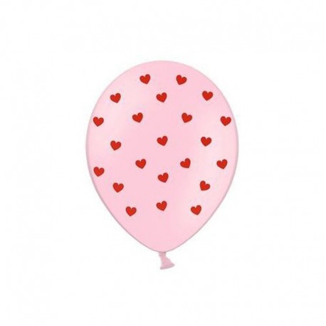 Roze Harten Ballonnen 30 cm