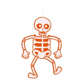 Mobiel Skelet Vilt Oranje 70 Cm