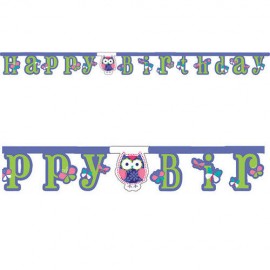 Uilen "Happy Birthday" Slinger bestellen online