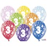 Ronde Nummer 3 Ballon 32 cm