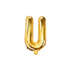Folie Ballon Letter U 40 cm