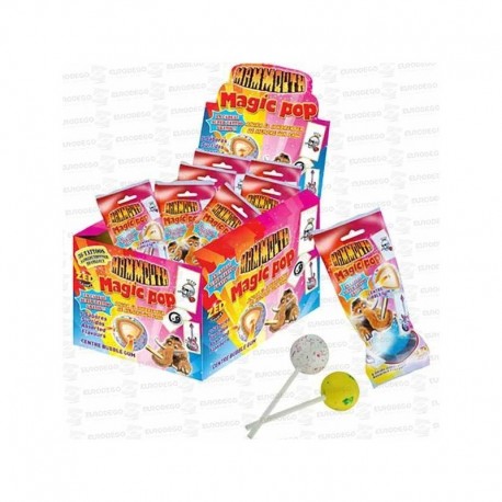 Jawbraker Jawbraker stick snoepjes Jawbraker stick met tattoo 18 stuks