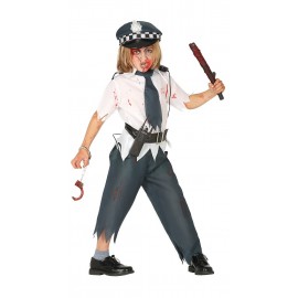 Kinderen Zombie Politie Kostuums
