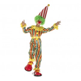 Gestreept Clown Kostuum voor kinderen
