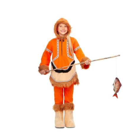 Meisje Eskimo Kostuums voor Kinderen