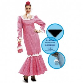 Roze Madrileña Kostuums voor Volwassenen
