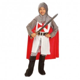 Middeleeuws ridderkostuum met cape voor kinderen