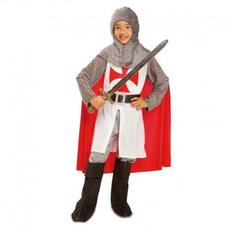 Middeleeuws ridderkostuum met cape voor kinderen