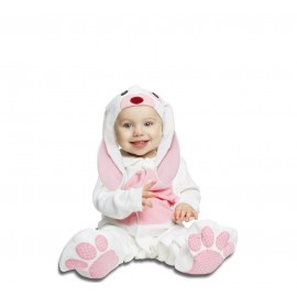 Klein roze konijntje kostuum voor kinderen