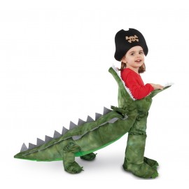 Vraatzuchtige krokodil kostuum voor kinderen