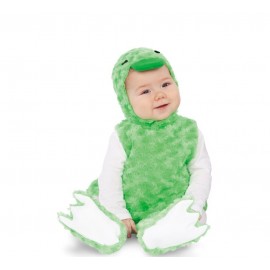 Groen pluche eendje kostuums voor kinderen