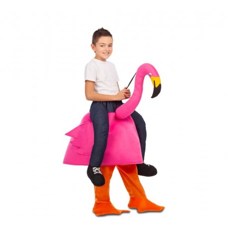 Ride-On Flamingo Kostuums voor kinderen