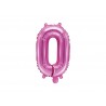 Folieballon nummer 0 40cm
