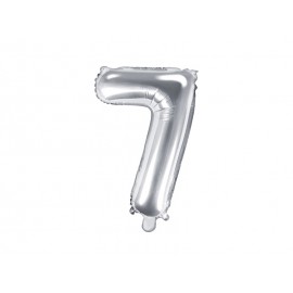 Folieballon nummer 7-vorm 40cm