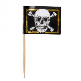 Piraten Prikkertjes - 24 stuks (7 cm)