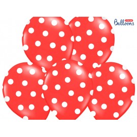 Stippen Latex Ballon 25 cm