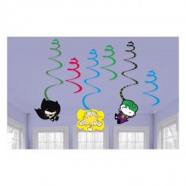 Batman en Joker Hangdecoraties - 6 stuks