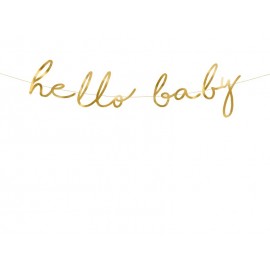 Banner Hello Baby 18 x 70 cm