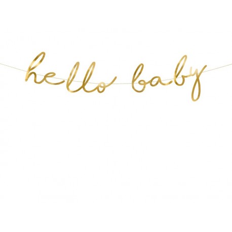 Banner Hello Baby 18 x 70 cm