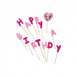 Roze Minnie Mouse Verjaardag Kaarsen online bestellen