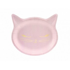 Katten Bordjes - 6 Stuks (20 cm)