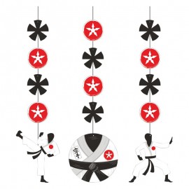 Karate Hangdecoraties - 3 stuks