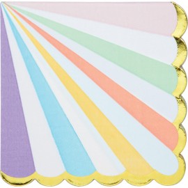 Online pastel gekleurd servetten