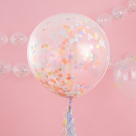 Pastel Confetti Ballon