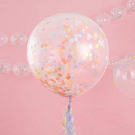 Pastel Confetti Ballon