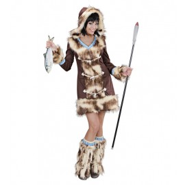 Aikaa Eskimo kostuum voor vrouwen