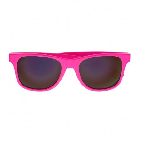 80s Neon Roze Neon Bril met Revo Bril