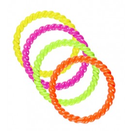 Set van 4 Neon Ringen