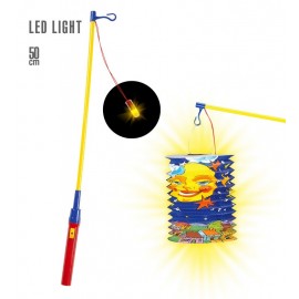 Lantaarnknuppel met geleid licht
