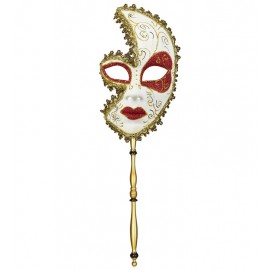 Marquise de Sade Masker met Stick